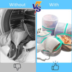 Mesh Laundry Bags for Delicates Durable Protective Wash Bags | Bra Wash Bag Travel Storage Bags for Intimates Lingerie, 4PCS (6.5 * 8In)