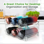 2 Packs Water Bottle Organizer for Cabinet & Pantry