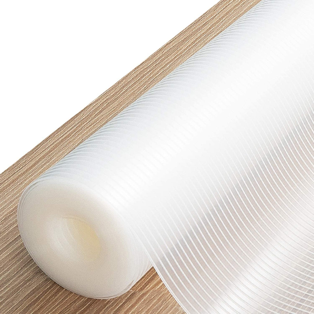 Drawer Liner Shelf Liners for Cabinets,12In X 10FT | Non Adhesive Cabinet Liner Thickened Waterproof Durable for Kitchen Drawers,Shelves,Storage,Refrigerator,Shoe Rack-Clear