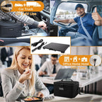 Portable Electric Lunch Box Food  Warmer-Car, - 1 Office & Travel