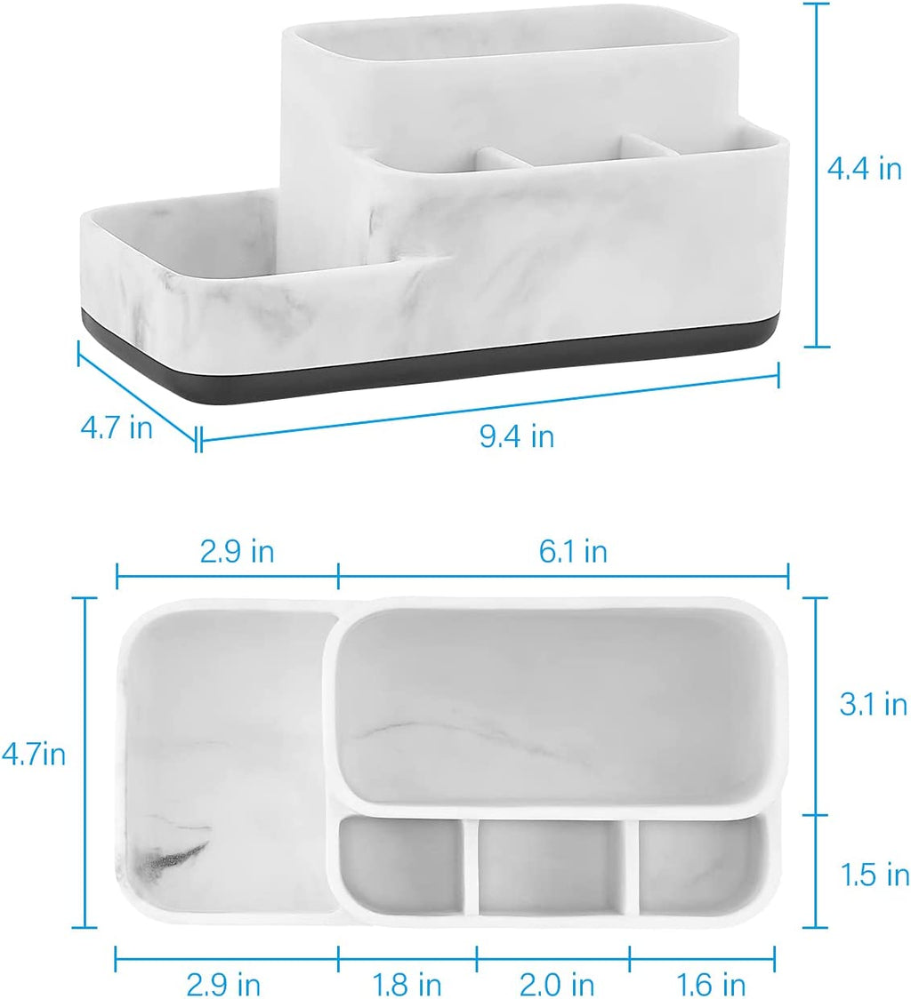 Wall-Mounted Toothbrush Holder Organizer 