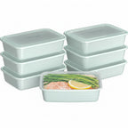 Bentgo Prep Meal Prep Containers with Lids, 20 Piece, PFAS & Bpa-Free | 4-Cup Capacity, Portion Control, Stackable, Microwave, Freezer & Dishwasher-Safe, Reusable (Mint)