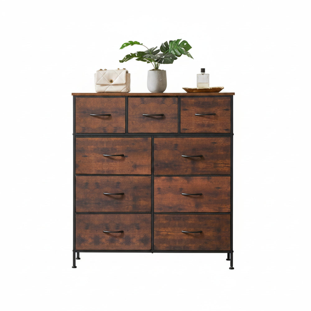 Fabric Storage Dresser With Drawers