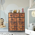 Fabric Storage Dresser With Drawers