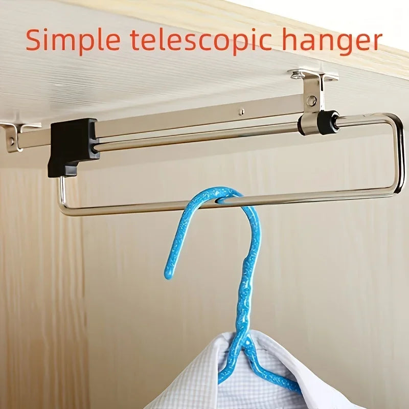 ClosetJoy Pull-Out Closet Organizer Rod