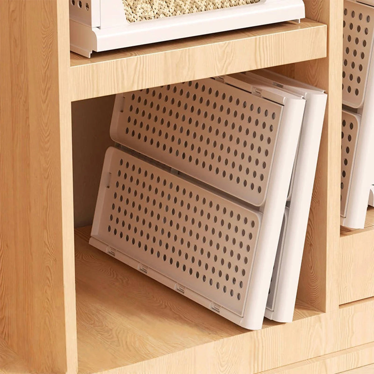 ClosetJoy Stackable Storage Basket
