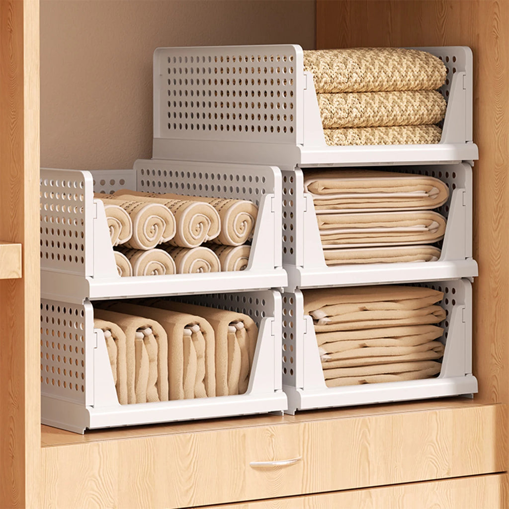 ClosetJoy Stackable Storage Basket