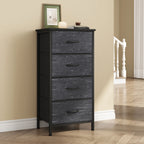 Portable 4-Drawer Fabric Storage Dresser
