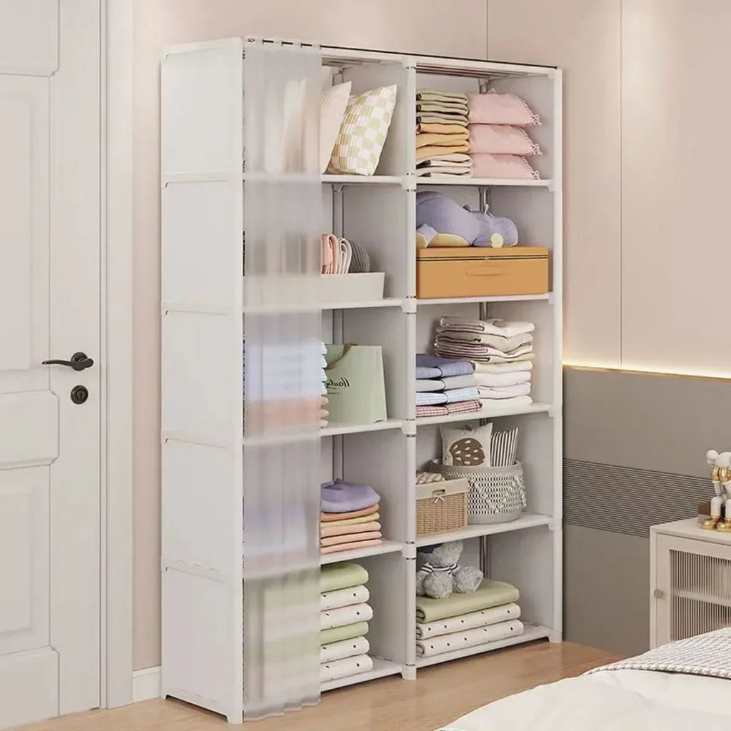 ClosetJoy Portable Dustproof Clothes Storage Cabinet