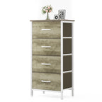 Portable 4-Drawer Fabric Storage Dresser