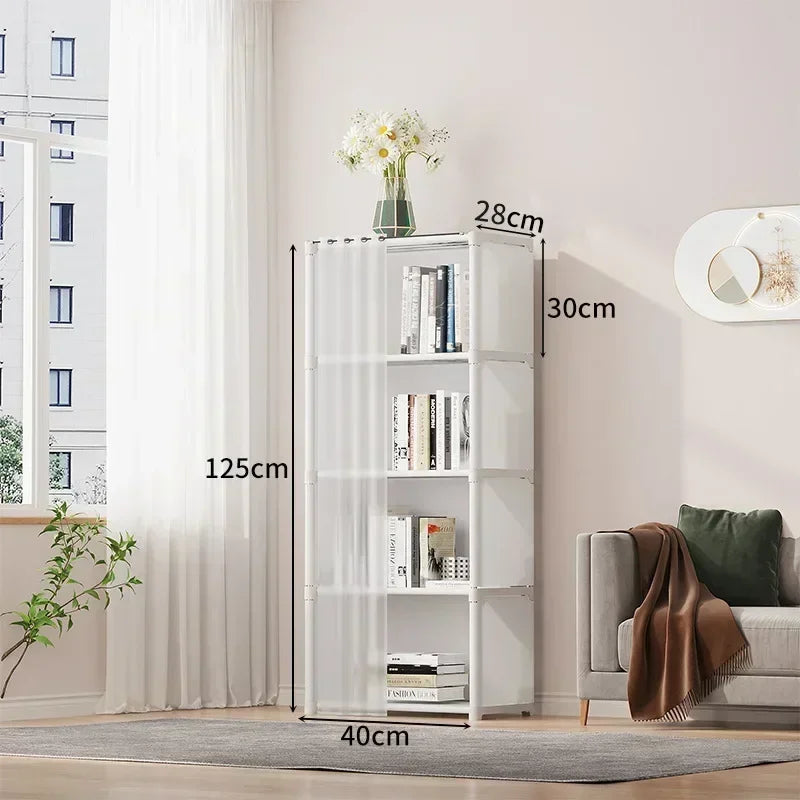 ClosetJoy Portable Dustproof Clothes Storage Cabinet