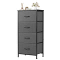 Portable 4-Drawer Fabric Storage Dresser