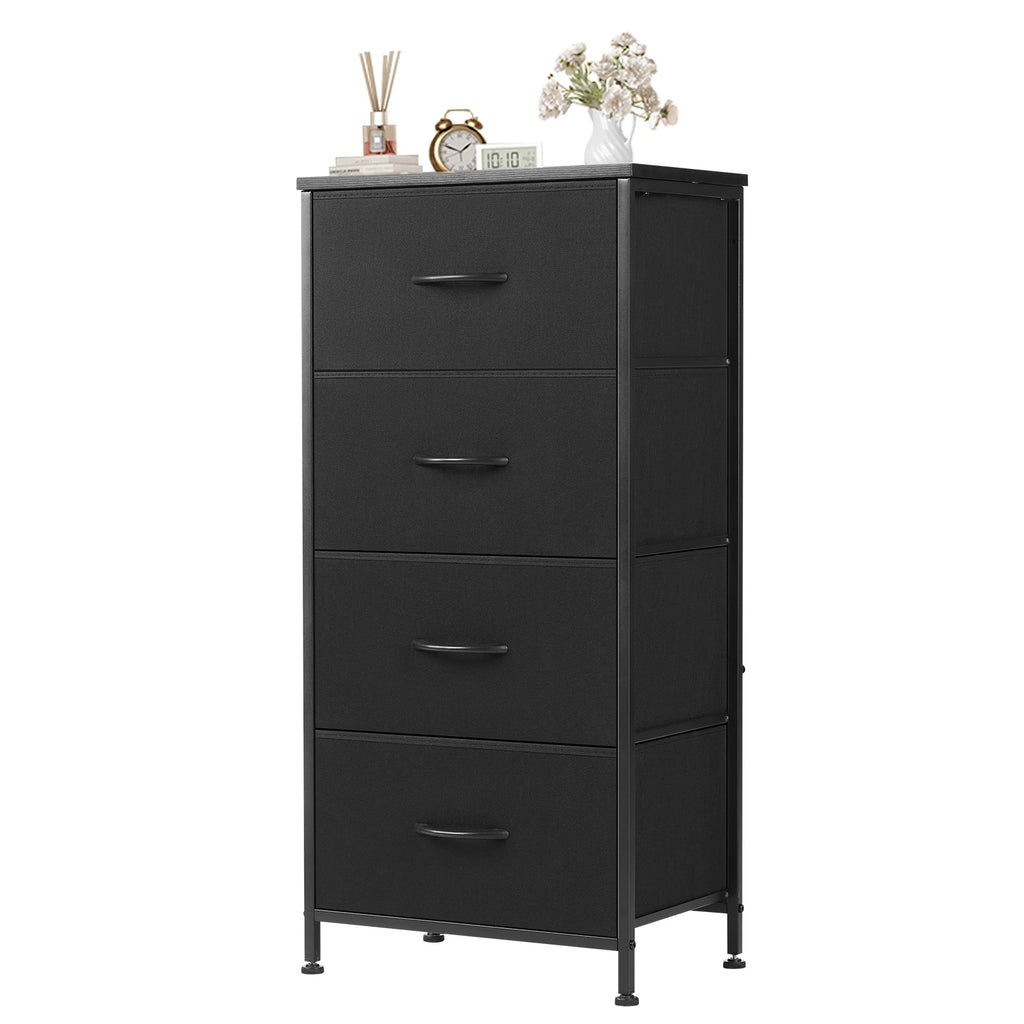 Portable 4-Drawer Fabric Storage Dresser