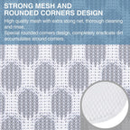 3 Pcs Durable Honeycomb Mesh Laundry Bags for Delicates 12" X 15" (3 Medium)