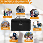 Portable Electric Lunch Box Food  Warmer-Car, - 1 Office & Travel